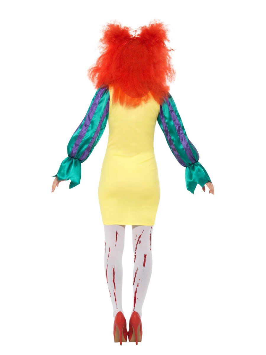 Classic Horror Clown Lady Costume Alternative View 2.jpg