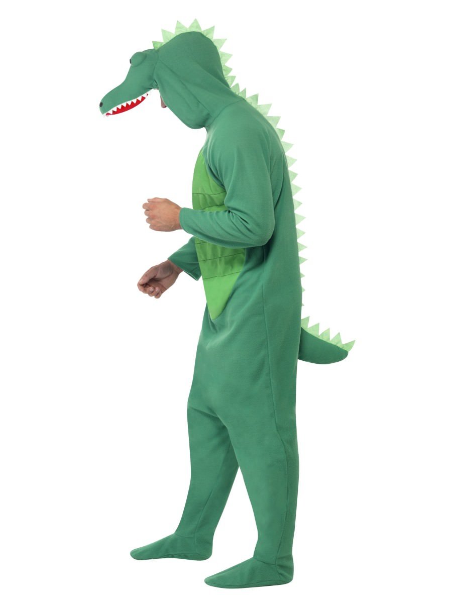Crocodile Costume with Hooded All in One Alternative View 1.jpg