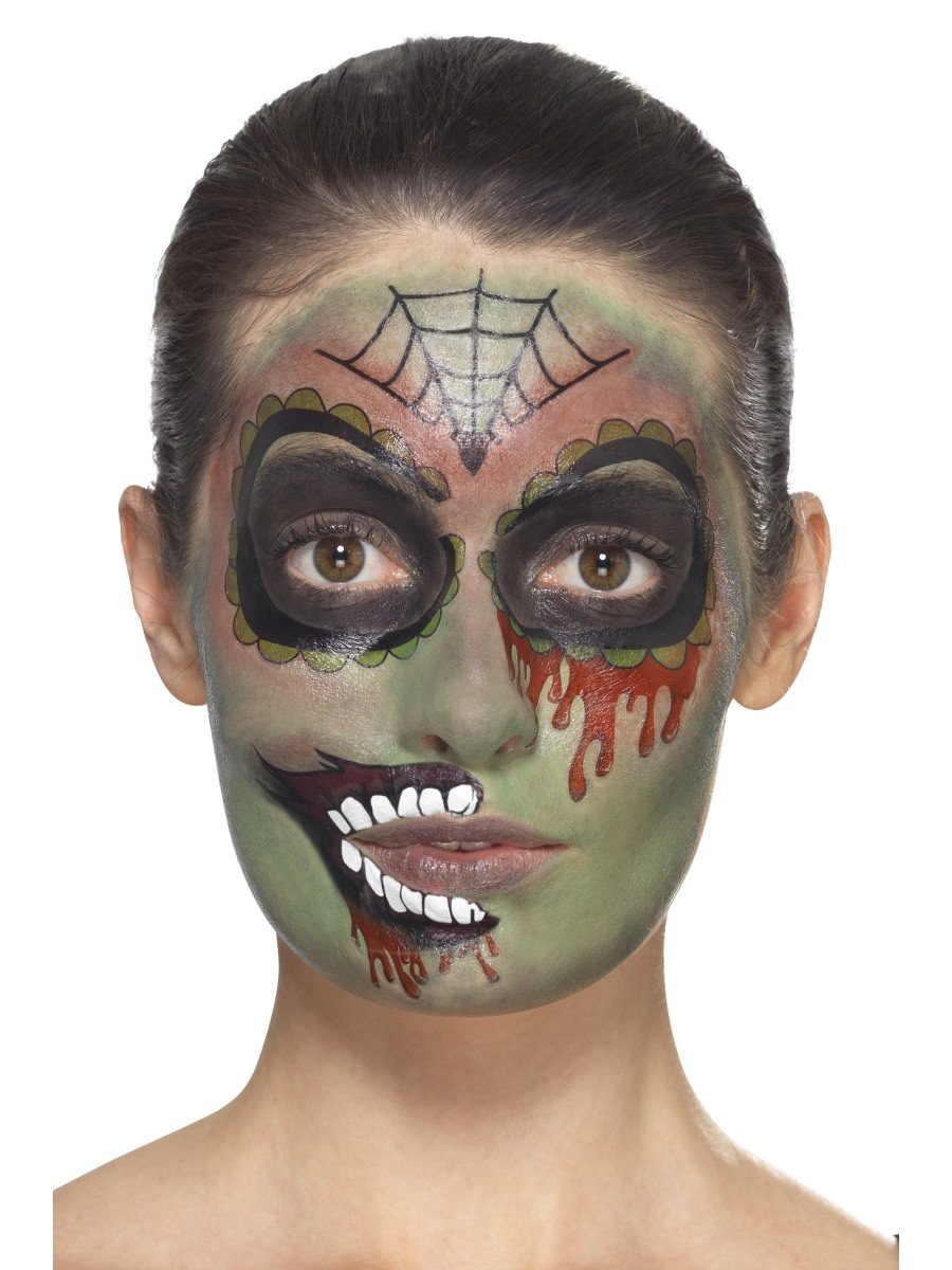 Day of the Dead Zombie Make-Up Kit Alternative View 4.jpg