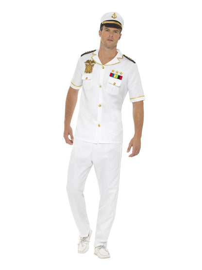 Deluxe Captain Costume, Short Sleeve