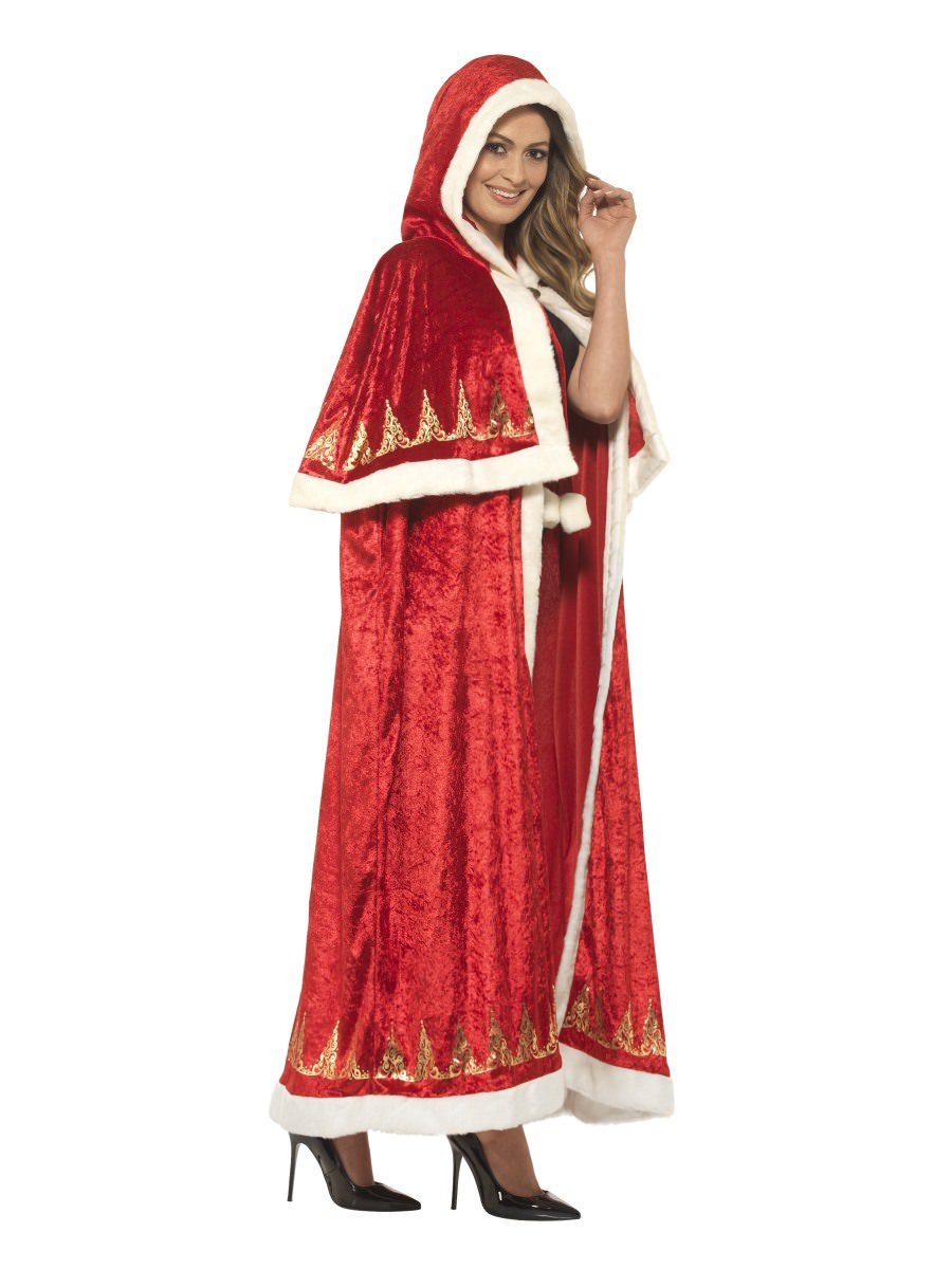 Deluxe Miss Claus Cape Alternative View 1.jpg