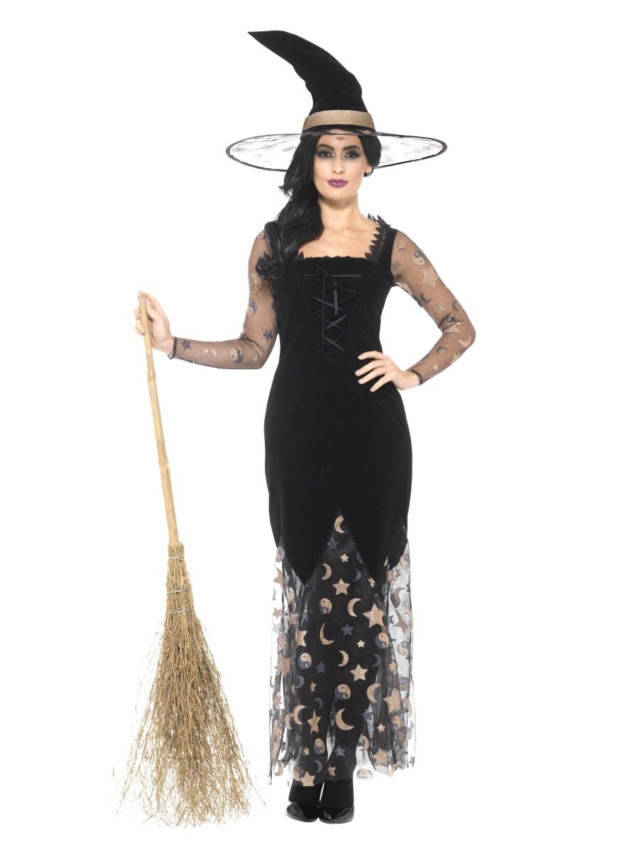 Deluxe Moon & Stars Witch Costume