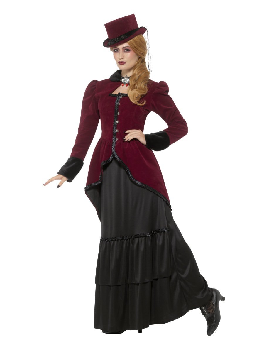 Deluxe Victorian Vampiress Costume Alternative View 1.jpg