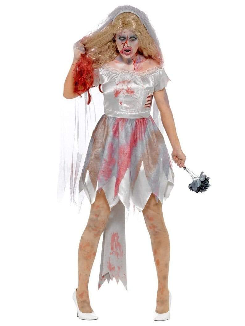Deluxe Zombie Bride Costume