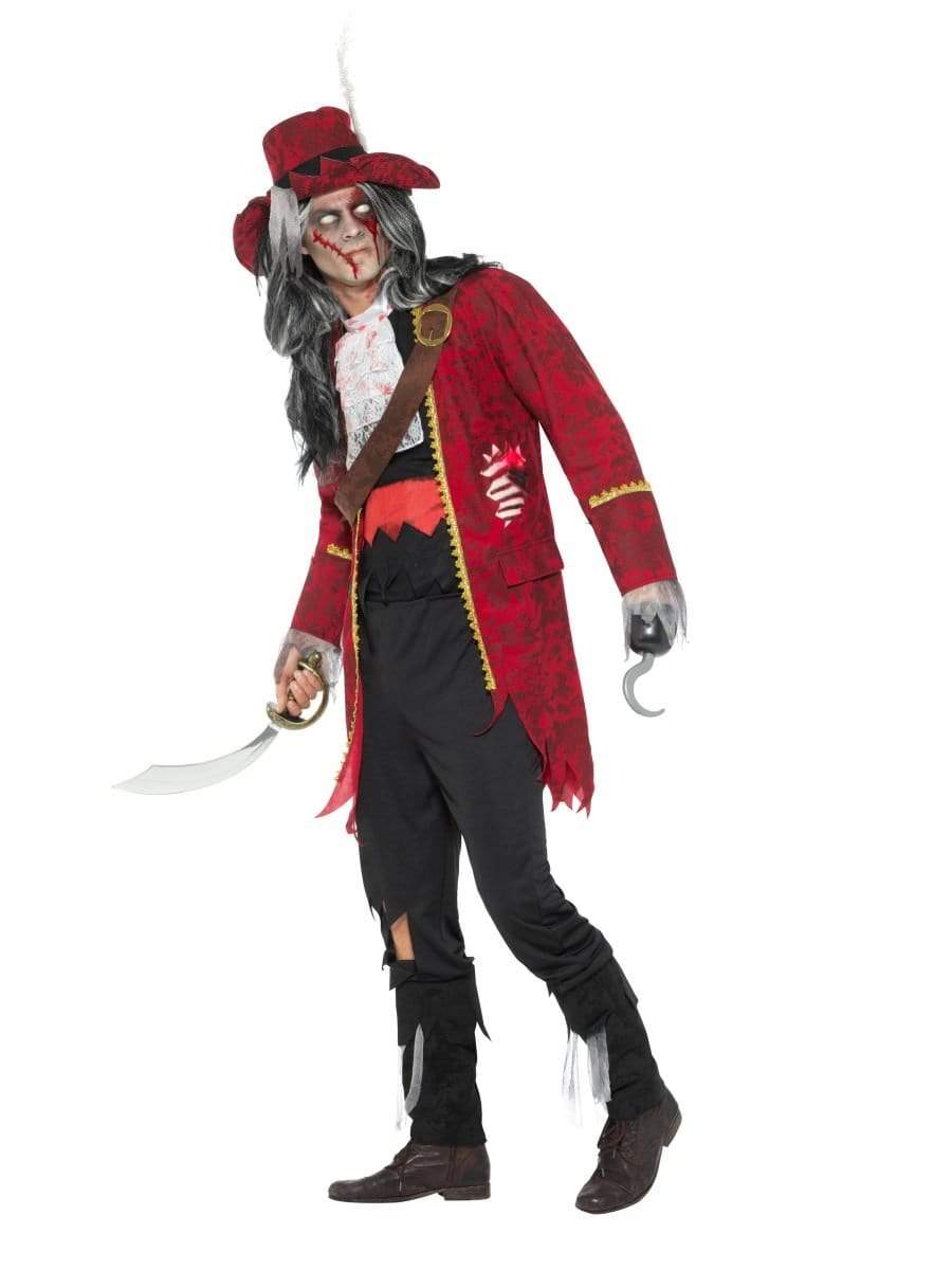 Deluxe Zombie Pirate Captain Costume Alternative View 1.jpg