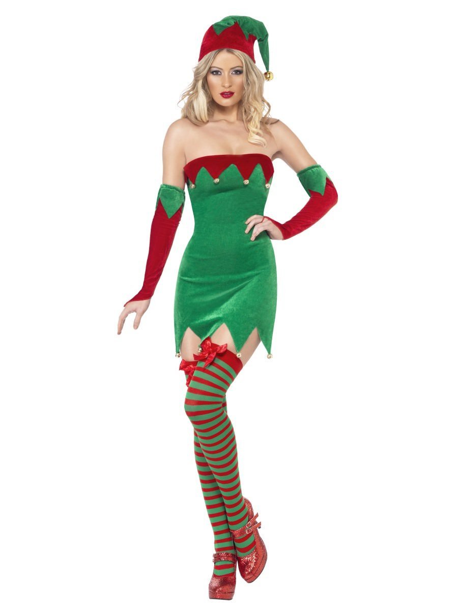 Elf Costume, with Hat & Gauntlets