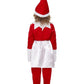 Elf on the Shelf Girl Costume Back Image