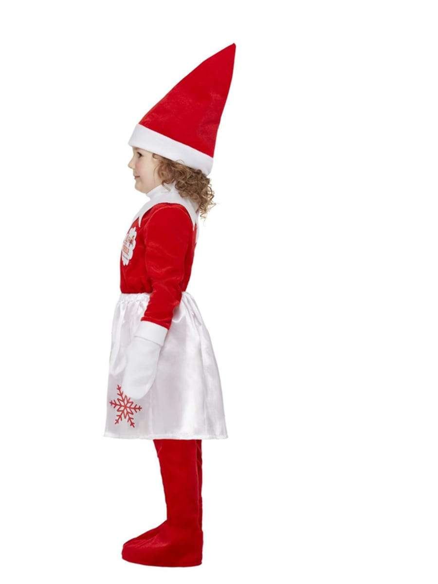 Elf on the Shelf Girl Costume Side Image