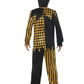 Evil Court Jester Costume, Black & Gold Alternative View 2.jpg