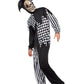 Evil Court Jester Costume, Black & White Alternative View 1.jpg