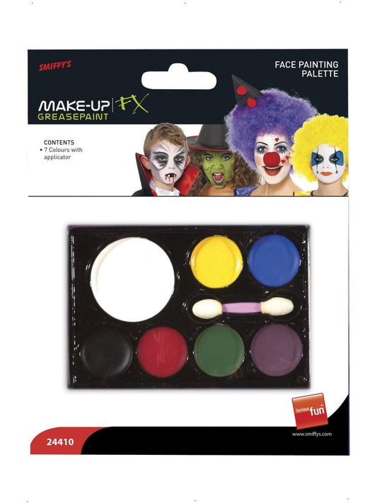 Sluffs 6 Colors Face Body Paint Oil Palette, Halloween Cosplay Makeup Kit,  Face Painting Kit Professional for Kids Party, Face Paint Kit , Body Face