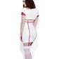 Fever Role-Play Nurse Wet Look Costume Alternative View 1.jpg