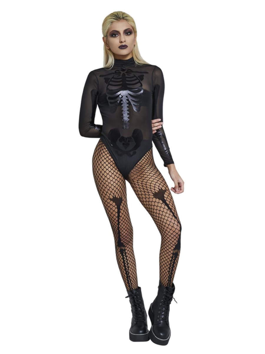 Fever Sheer Skeleton Costume Alternative Image