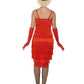 Flapper Costume, Red, with Long Dress Alternative View 2.jpg