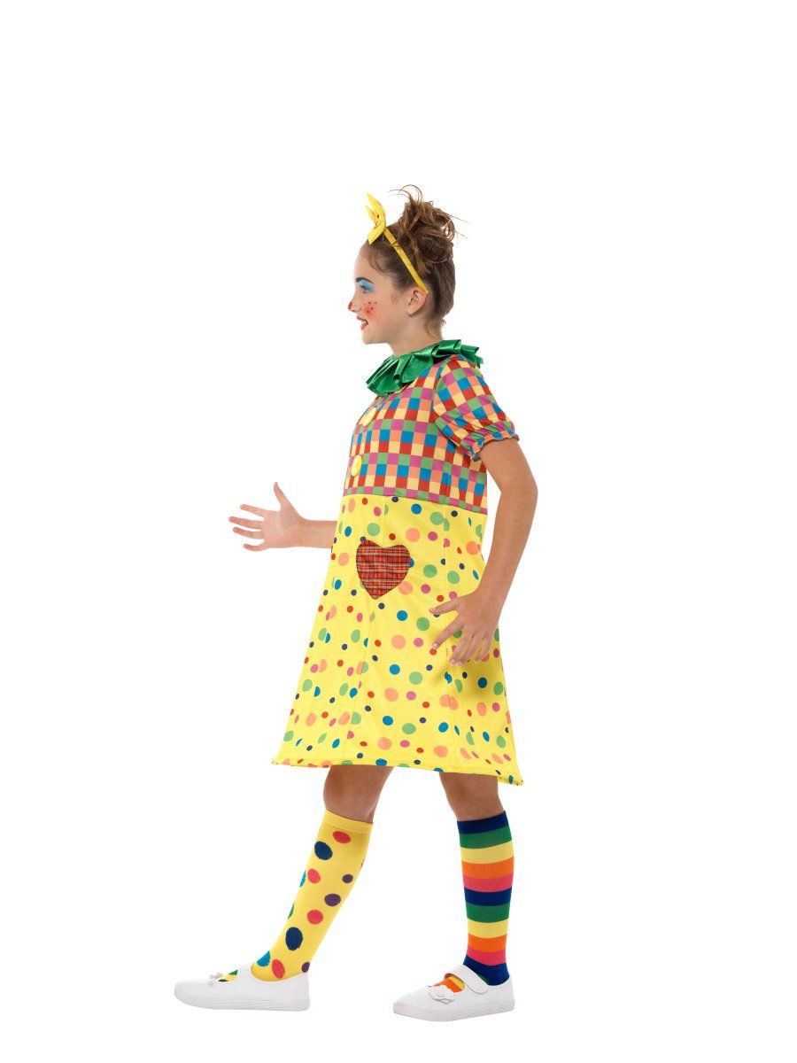 Girls Clown Costume Alternative View 1.jpg