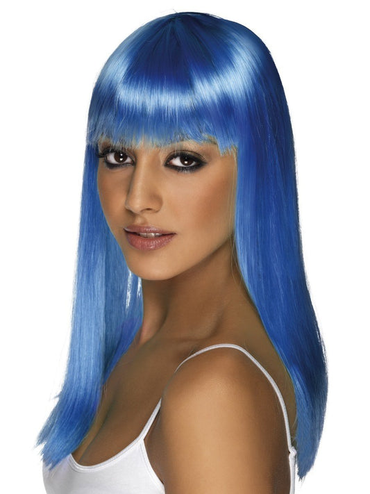 Glamourama Wig, Neon Blue