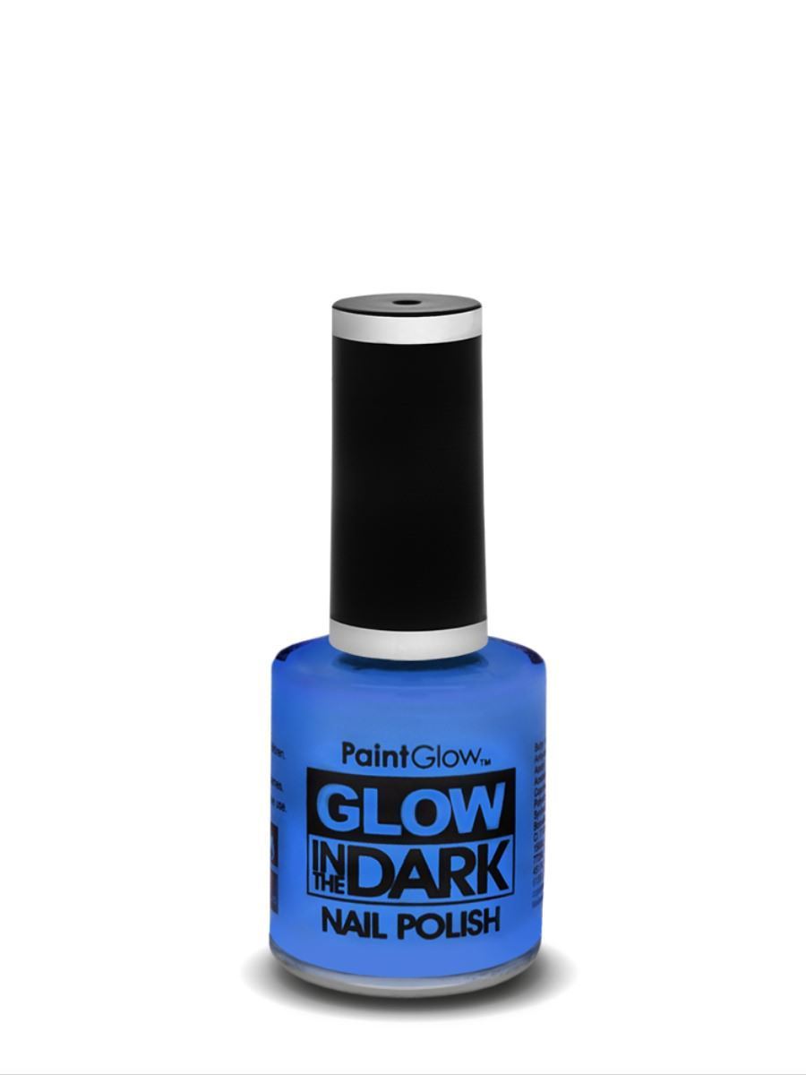Glow in the Dark Nail Polish, Blue, 10ml