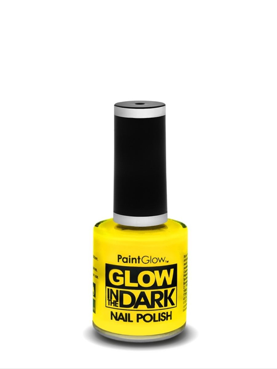 Glow in the Dark Nail Polish, Yellow, 10ml