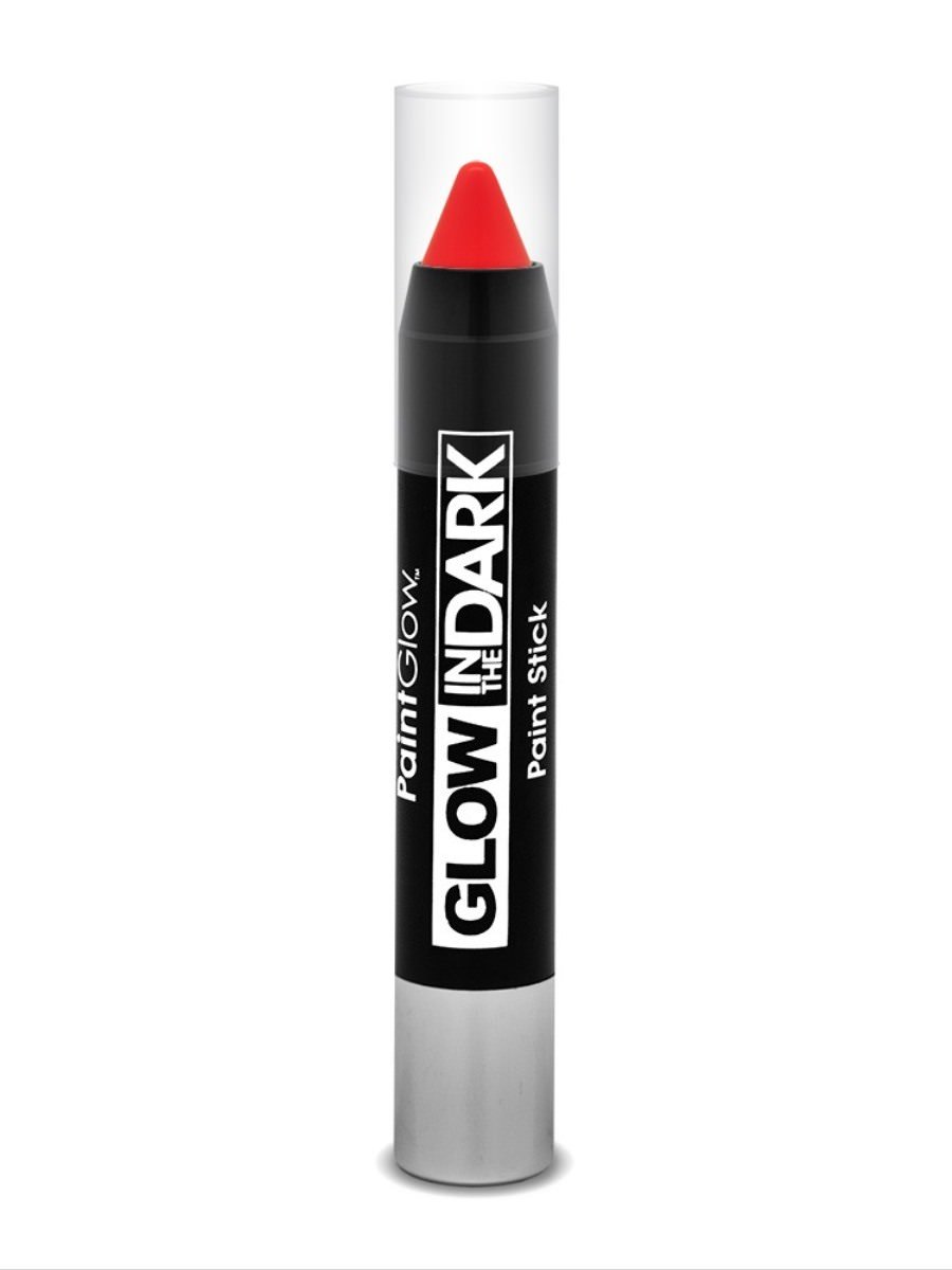 Glow in the Dark, Paint Stick, Red, 3.5g