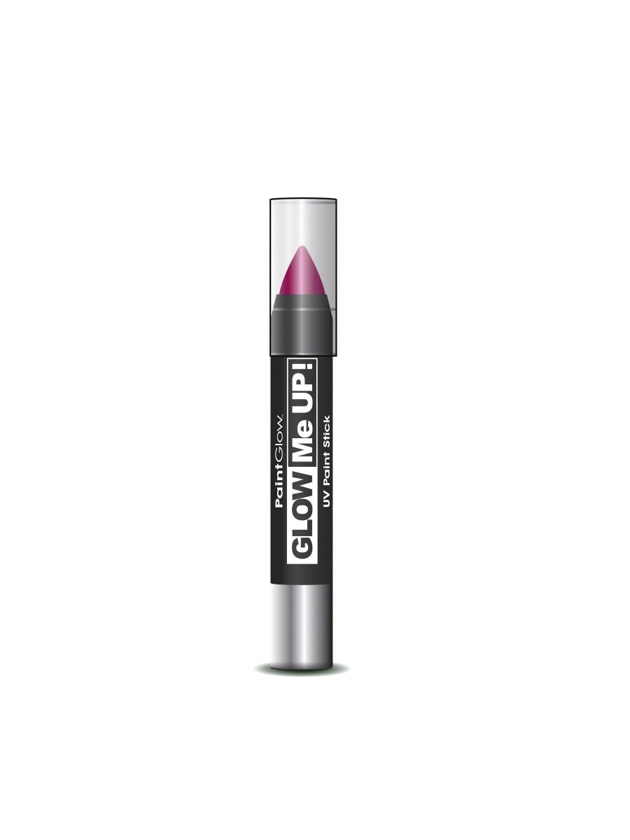 Glow Me Up UV Paint Stick, Pink, 3.5g