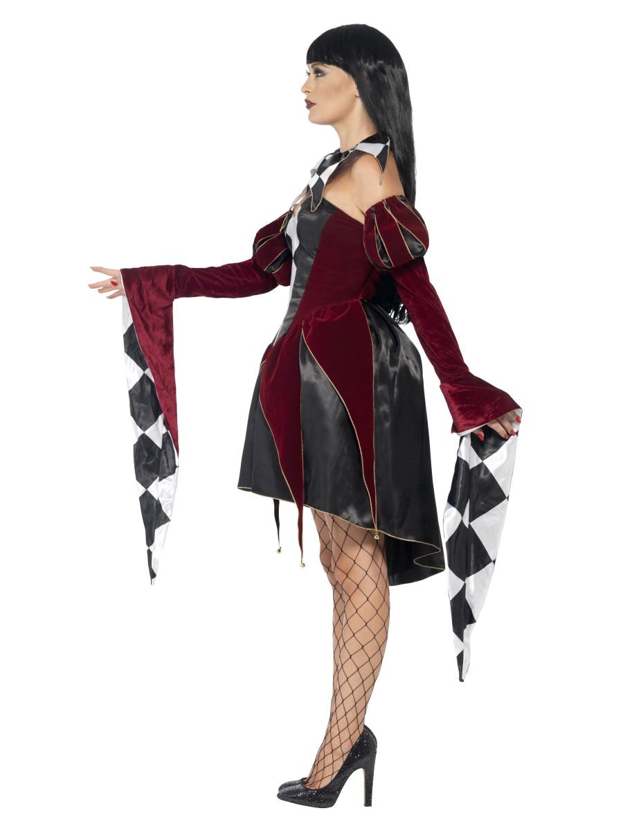 Gothic Venetian Harlequin Costume, with Dress Alternative View 1.jpg