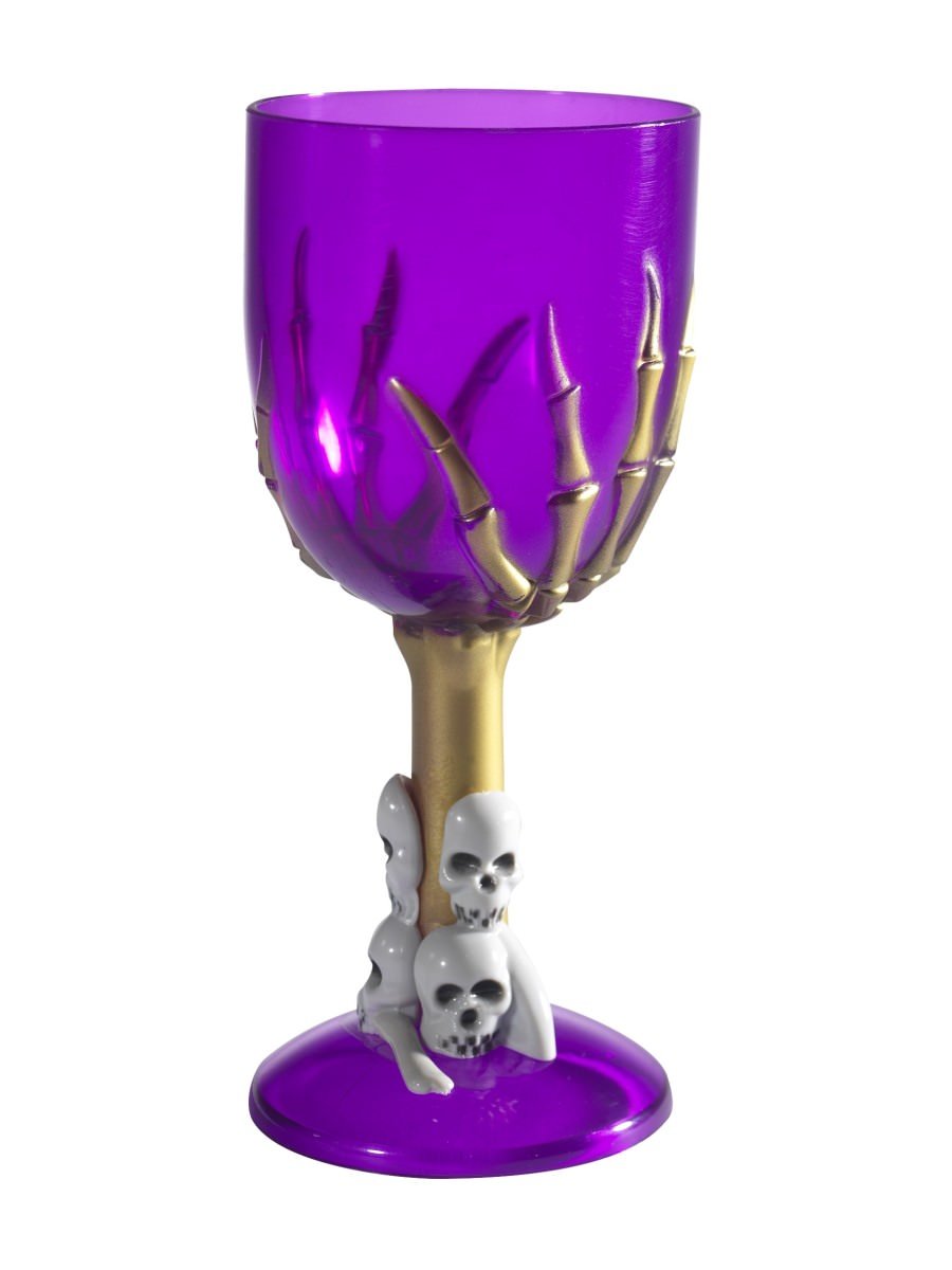 Gothic Wine Glass, Purple
