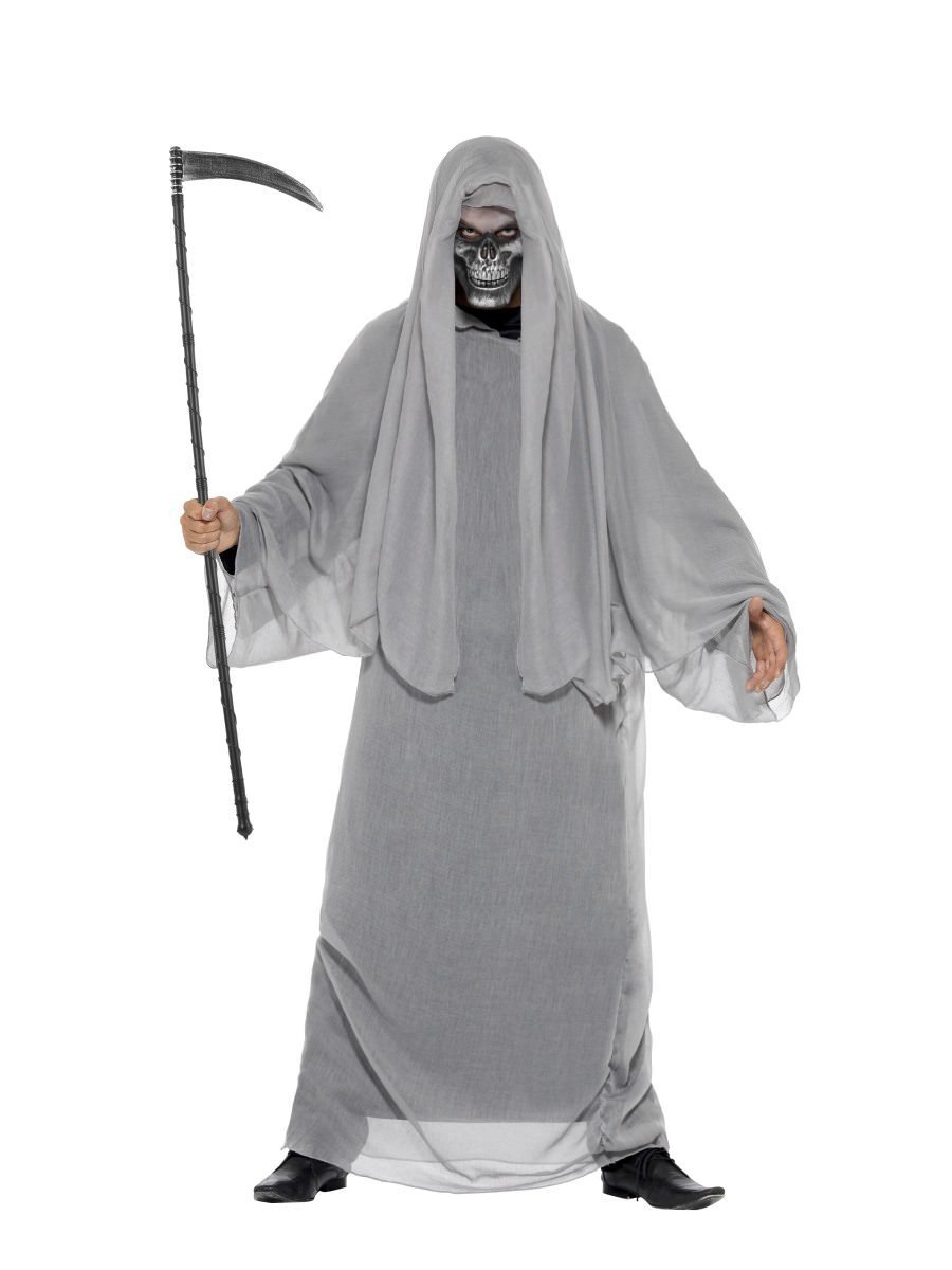 Grim Reaper Costume, Grey