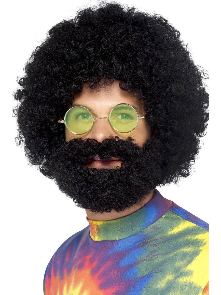 Groovy Dude Afro Wig and Beard