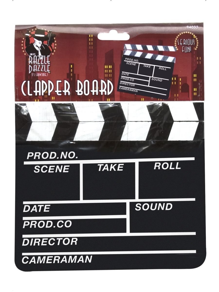 Hollywood Style Clapper Board Alternative View 1.jpg