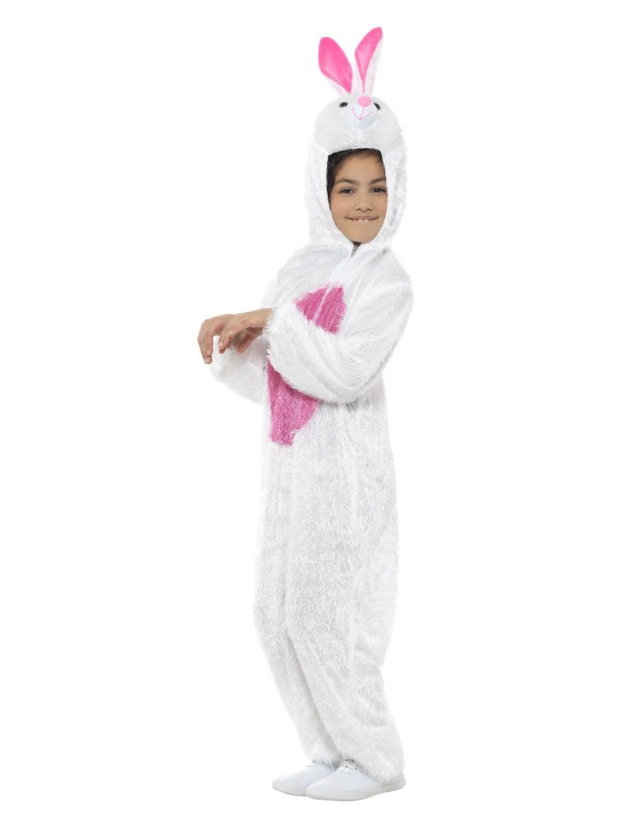Kids Bunny Costume, White, Medium Alternative View 1.jpg