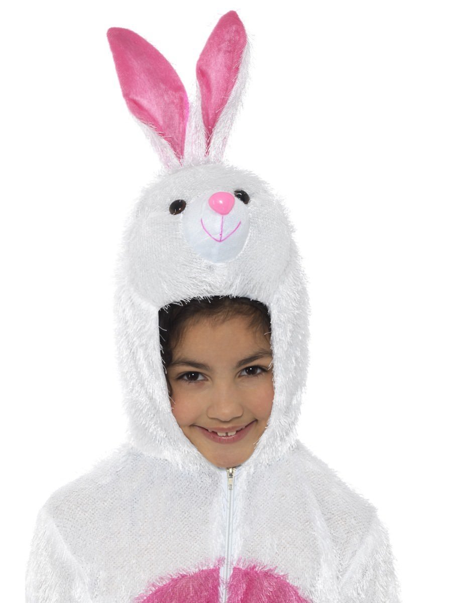 Kids Bunny Costume, White, Medium Alternative View 3.jpg