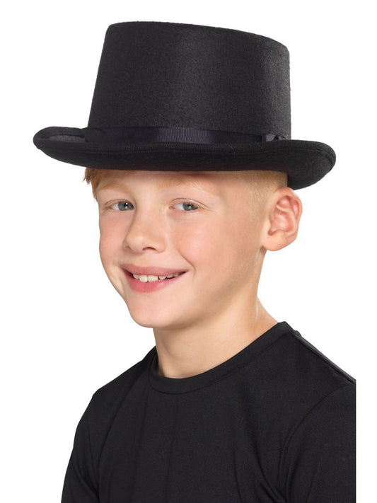 Kids Top Hat, Black