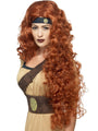 Medieval Warrior Queen Wig Auburn