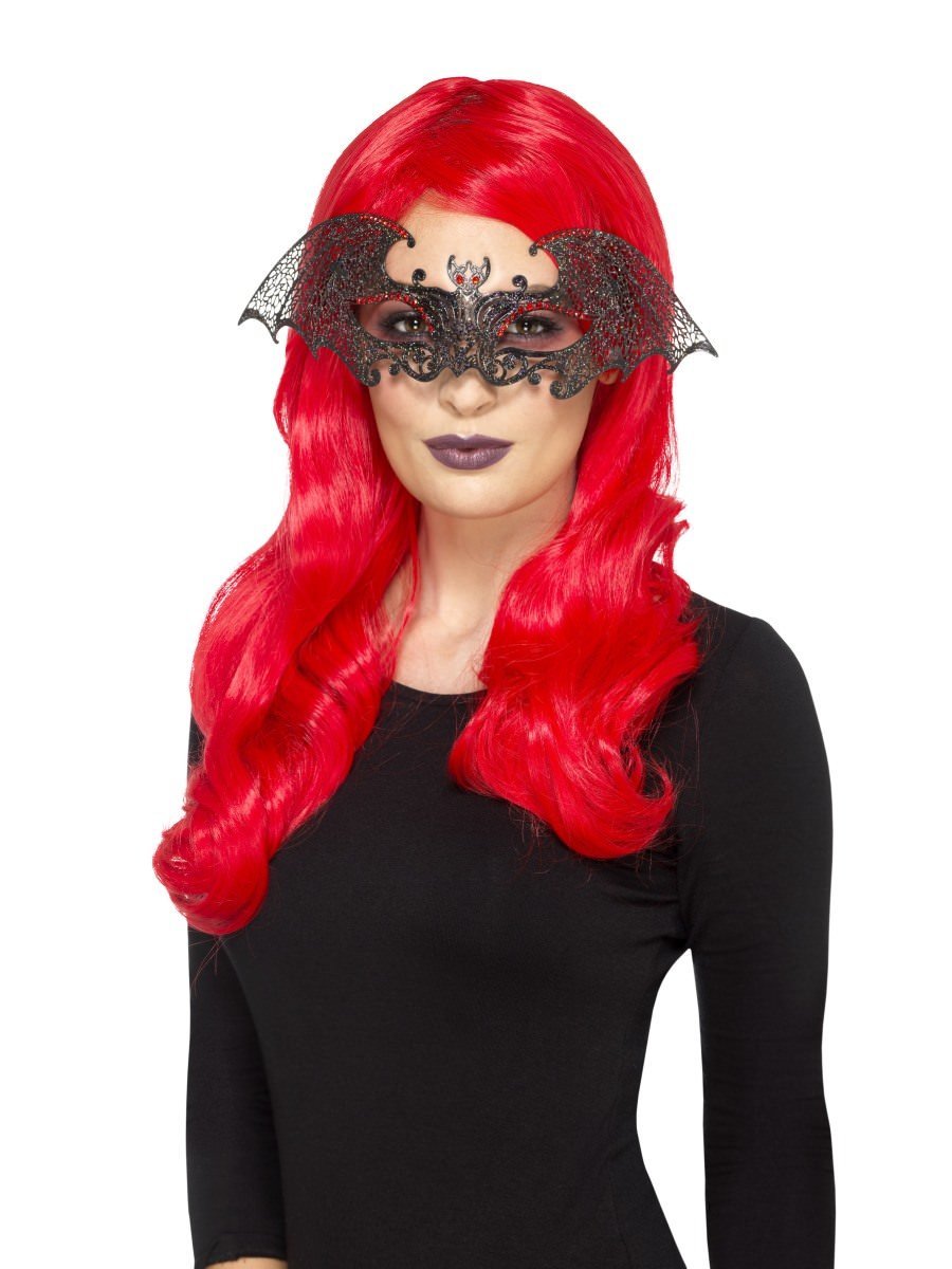 Metal Filigree Bat Eyemask