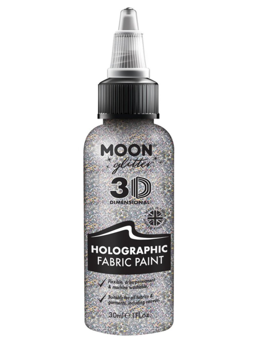 Moon Glitter Holographic Glitter Fabric Paint
