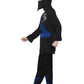 Ninja Assassin Costume, Black & Blue Alternative View 1.jpg