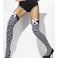 Opaque Hold-Ups, Black & White, Check Print with Bows Alternative View 2.jpg