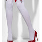Opaque Hold-Ups, White, with Red Bows Alternative View 2.jpg