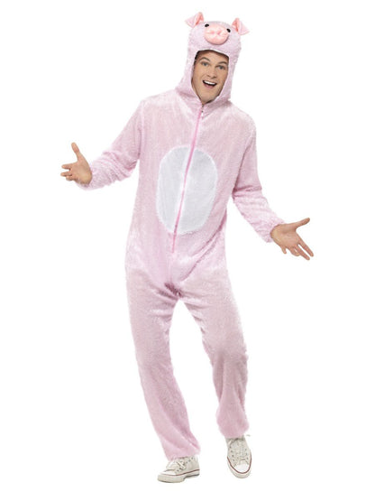 Pig Costume, Jumpsuit with Hood