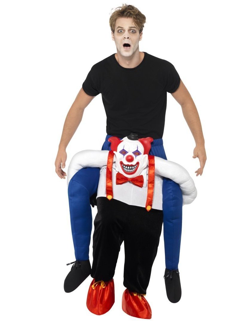 Piggyback Sinister Clown Costume