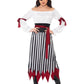 Pirate Lady Costume, Black & White Alternative View 3.jpg