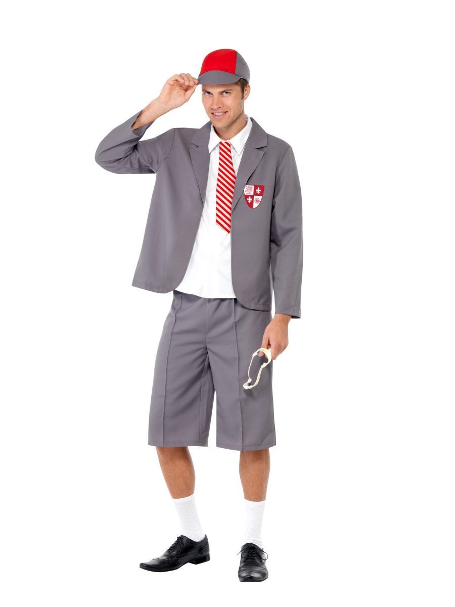 Back to School , Adult Schoolboy Costume - XS - XXL