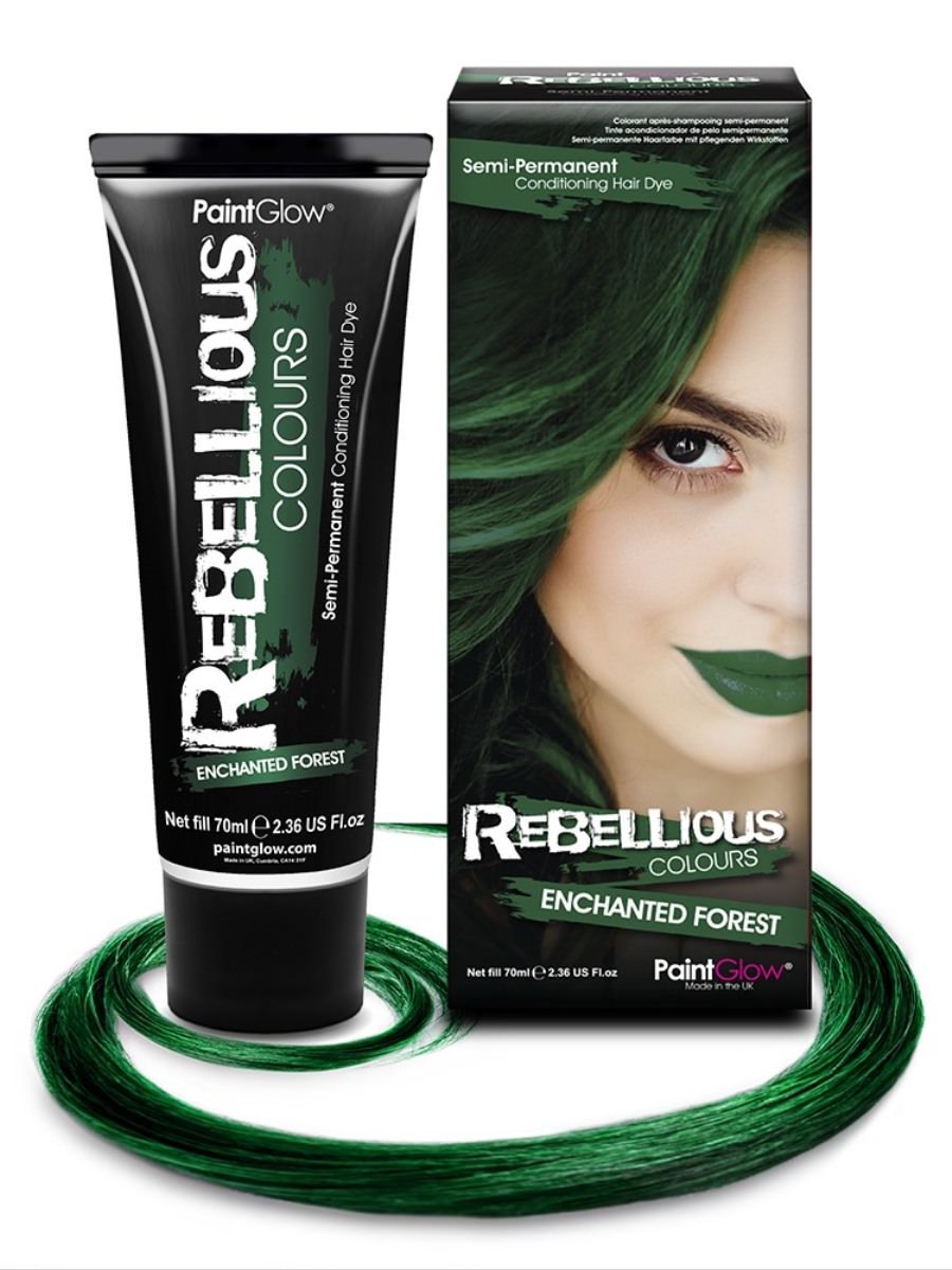Semi-Permanent Hair Dye, Enchanted Green
