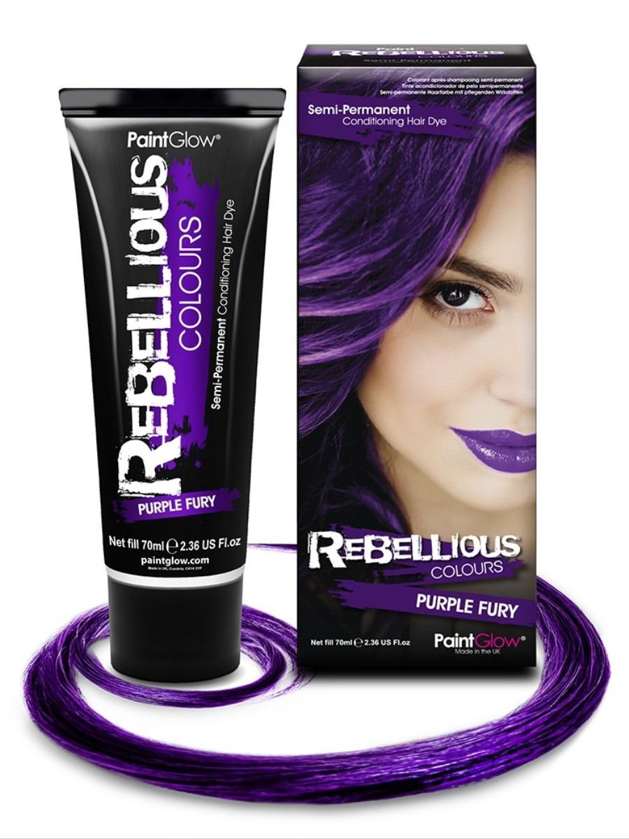 Semi-Permanent Hair Dye, Purple