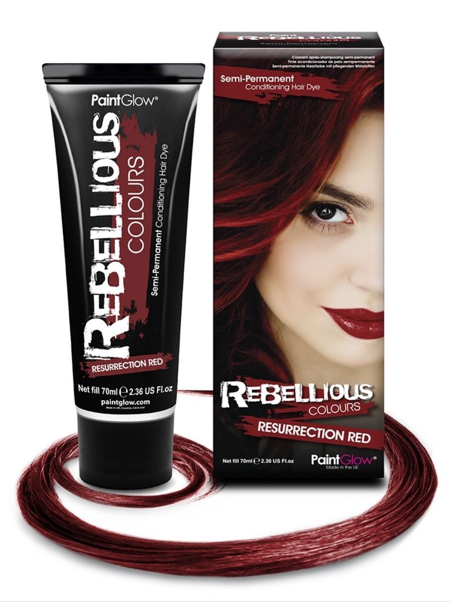 Semi-Permanent Hair Dye, Red