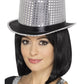 Sequin Top Hat, Silver Alternative View 1.jpg
