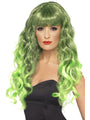 Siren Wig, Green and Black