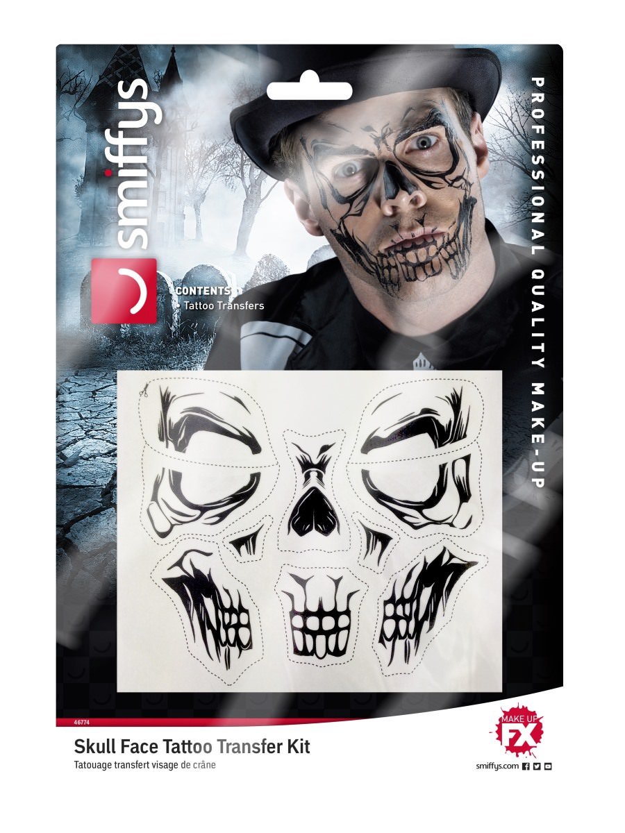 Skull Face Tattoo Transfer Alternative View 6.jpg