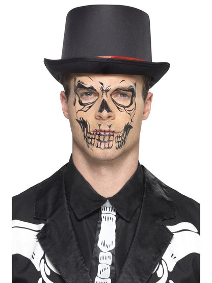 Skull Face Tattoo Transfer