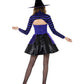 Teen Stripe Dark Fairy Costume, Purple & Black Alternative View 2.jpg